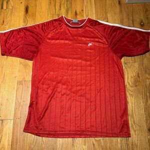 Red Nike Soccer Jersey